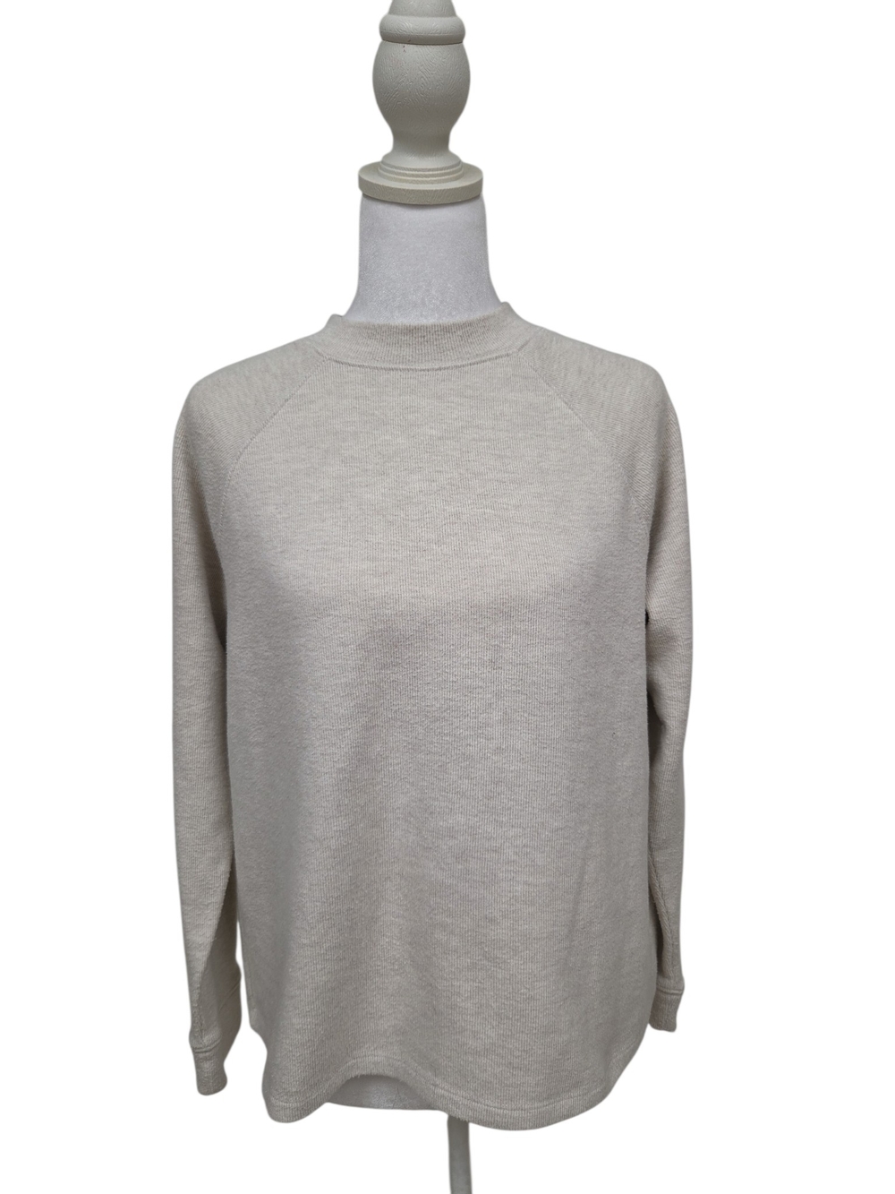 Madewell Oatmeal Crewneck Sweater